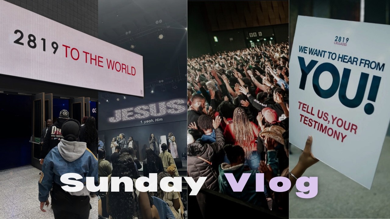 Two Churches, one Sunday | Come with me to church Vlog | 2819 Crusade