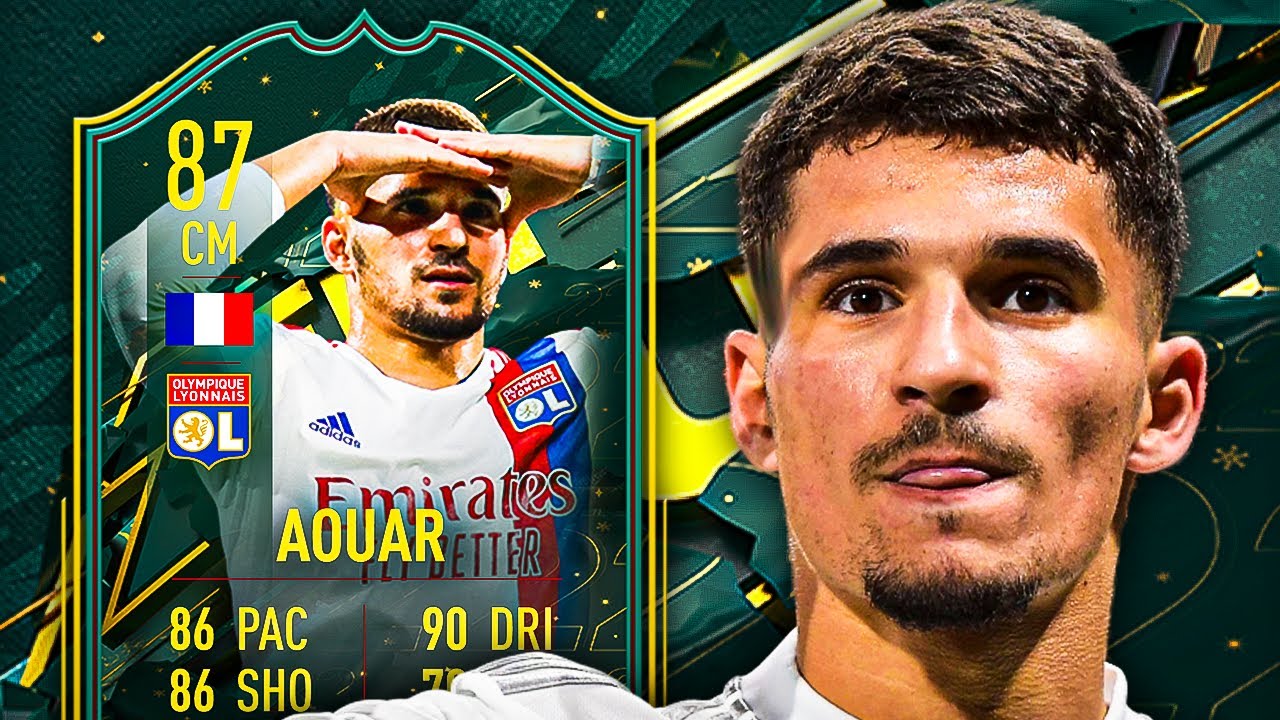 FREEZE AOUAR IS BACK! 😍 87 WINTER WILDCARD AOUAR PLAYER REVIEW! - FIFA 22 Ultimate Team