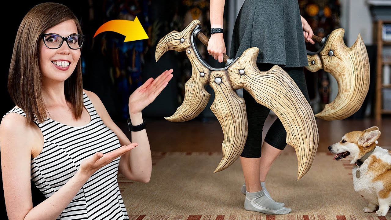 I built two HUGE Monster Hunter Dual Blades! 😂