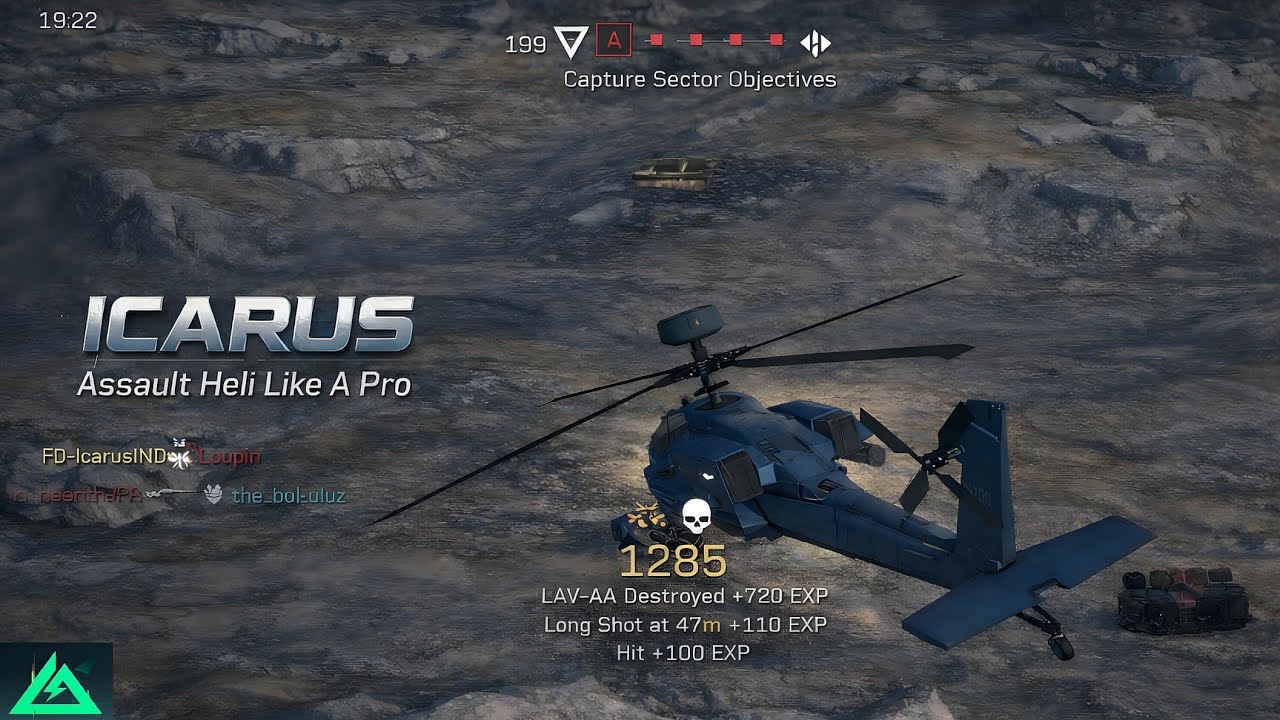 ASCENSION ASSAULT HELI GAMEPLAY | DELTA FORCE MOBILE | ICARUS