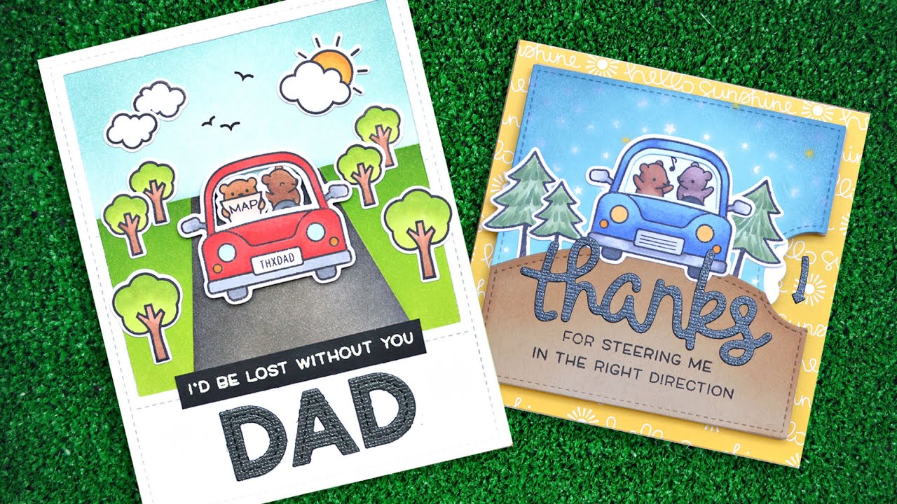 Car Critters + 2 cards from start to finish