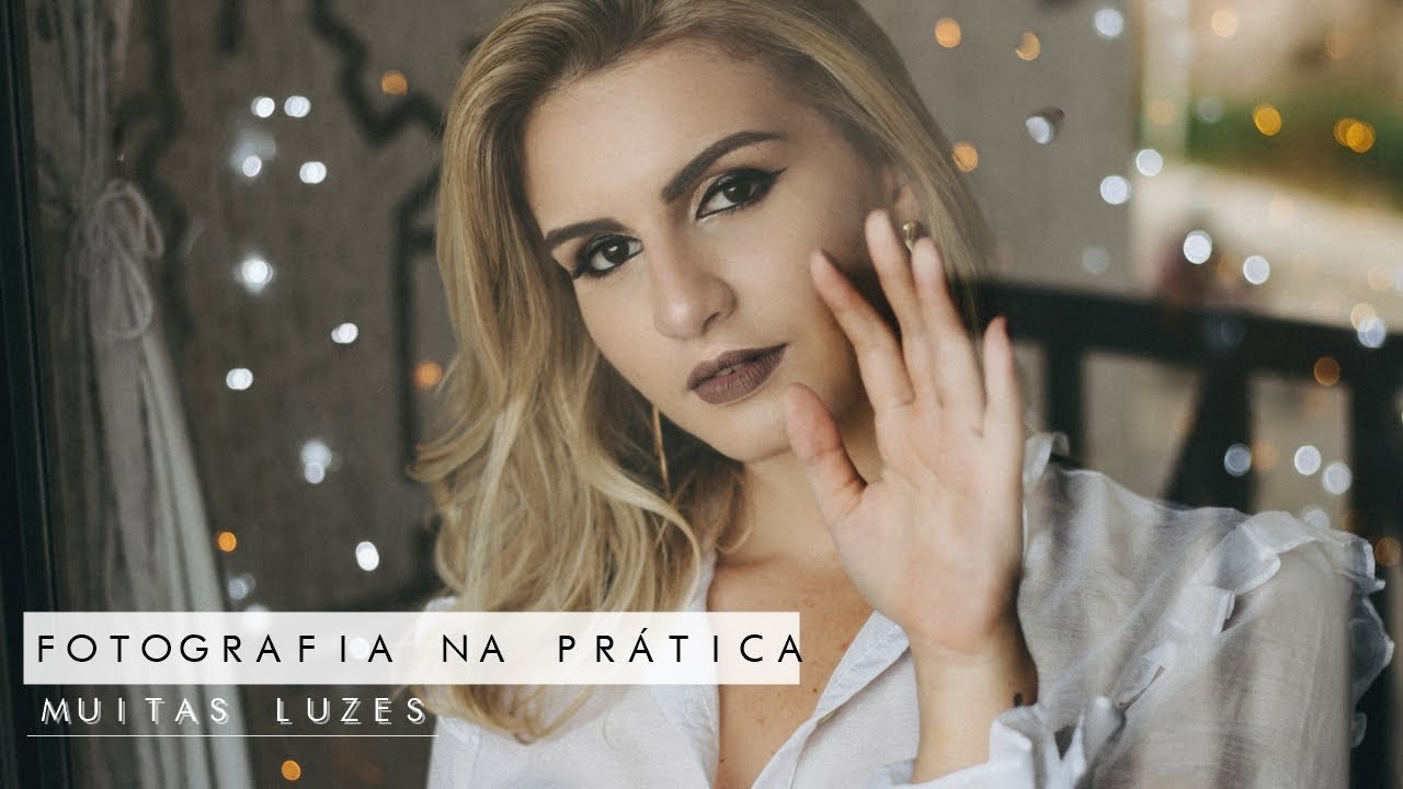FOTOGRAFIA NA PRÁTICA: CENÁRIO COM PISCA PISCA