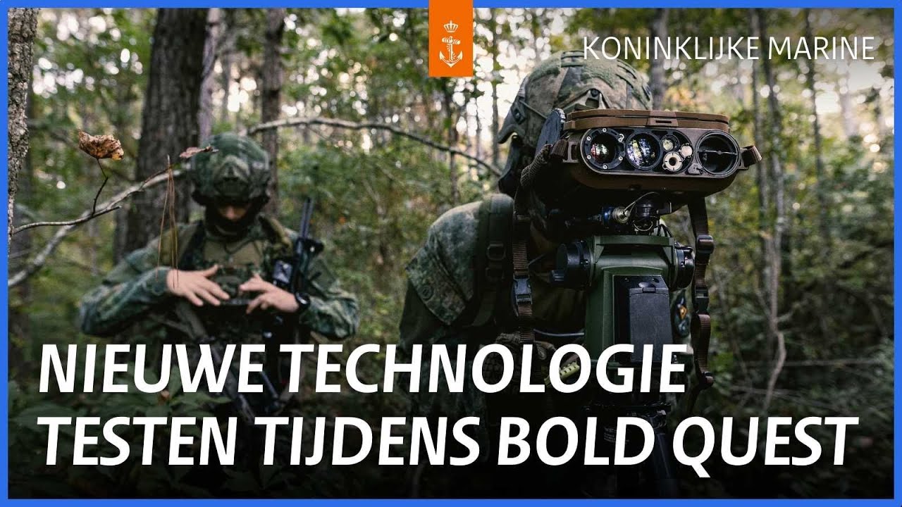 Mariniers beproeven nieuwe technologie tijdens Bold Quest | KORPS MARINIERS | Koninklijke Marine