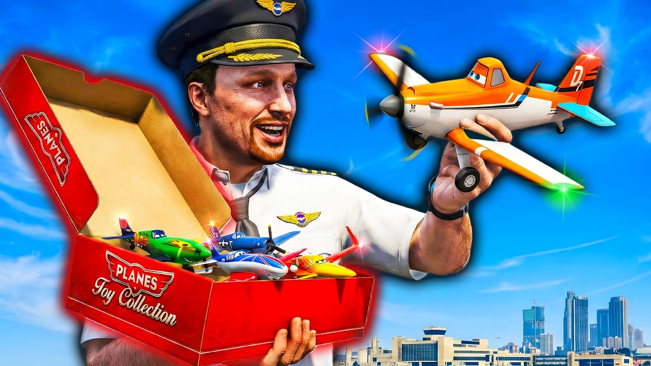 Collecting RARE Toy PLANES in GTA 5!