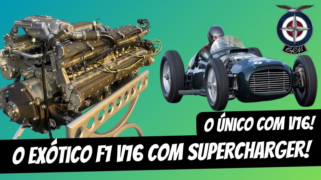O ÚNICO FORMULA 1 COM V16 E SUPERCHARGER!!
