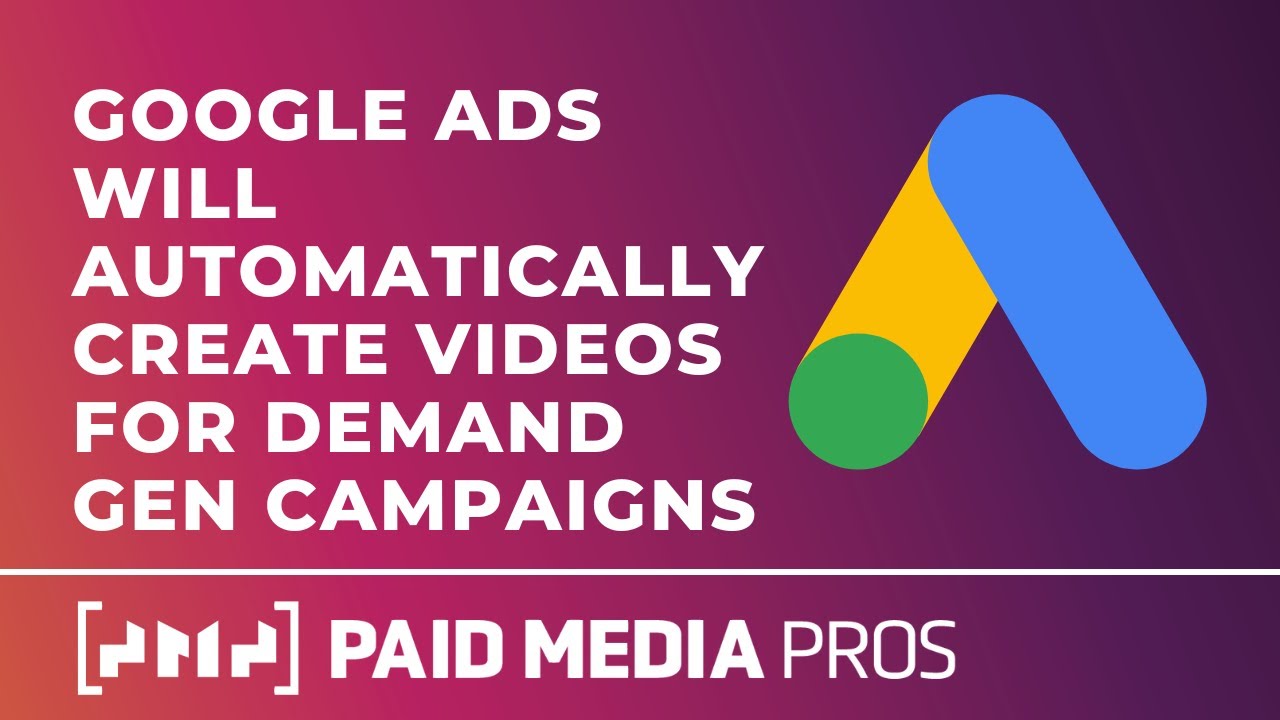 Новый инструмент Google Ads для создания видео Demand Gen