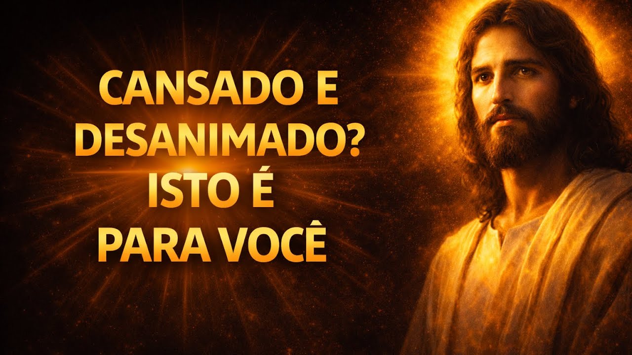QUANDO O CANSAÇO VIRA DESÂNIMO, DEUS ENTRA EM AÇÃO