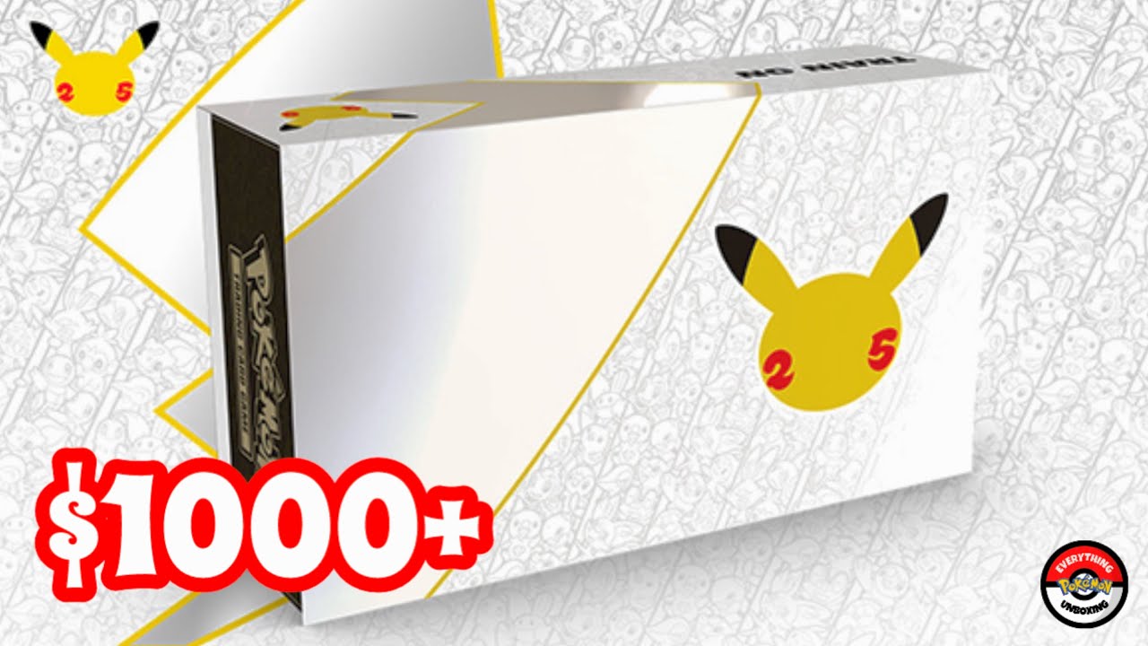 Opening a $1000 Pokemon Celebrations Ultra Premium Collection in 2025!!!