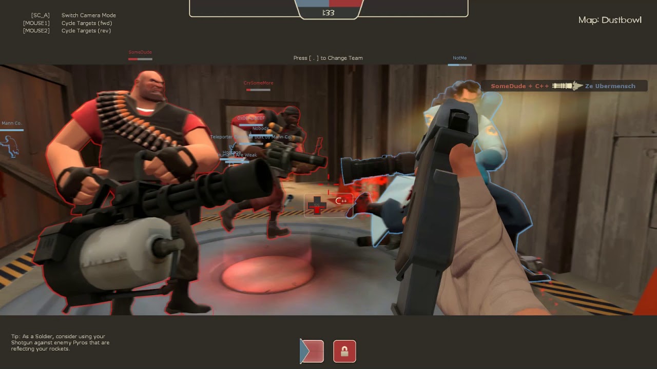 what if deku was saxton hail {MHA x  TF2}