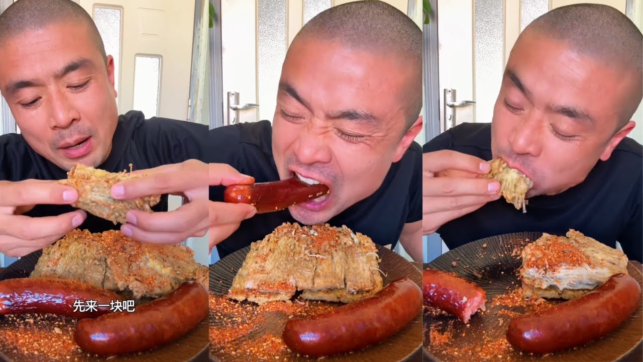 New ways to eat enoki mushrooms.  Grilled meat wrapped in apple slices. Content inspiration.