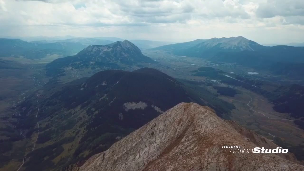 Gothic Mountain Summit Drone Footage 8/4/18