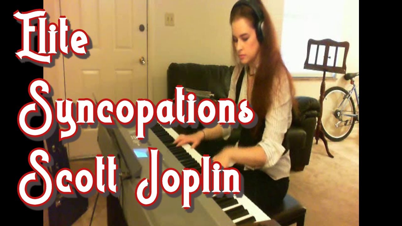 Elite Syncopations - Scott Joplin Ragtime Piano Rag Christina Pepper