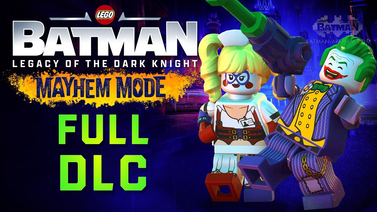 LEGO Batman: Legacy of the Dark Knight - Mayhem Mode Full DLC [Absolute Difficulty] (4K 60fps)