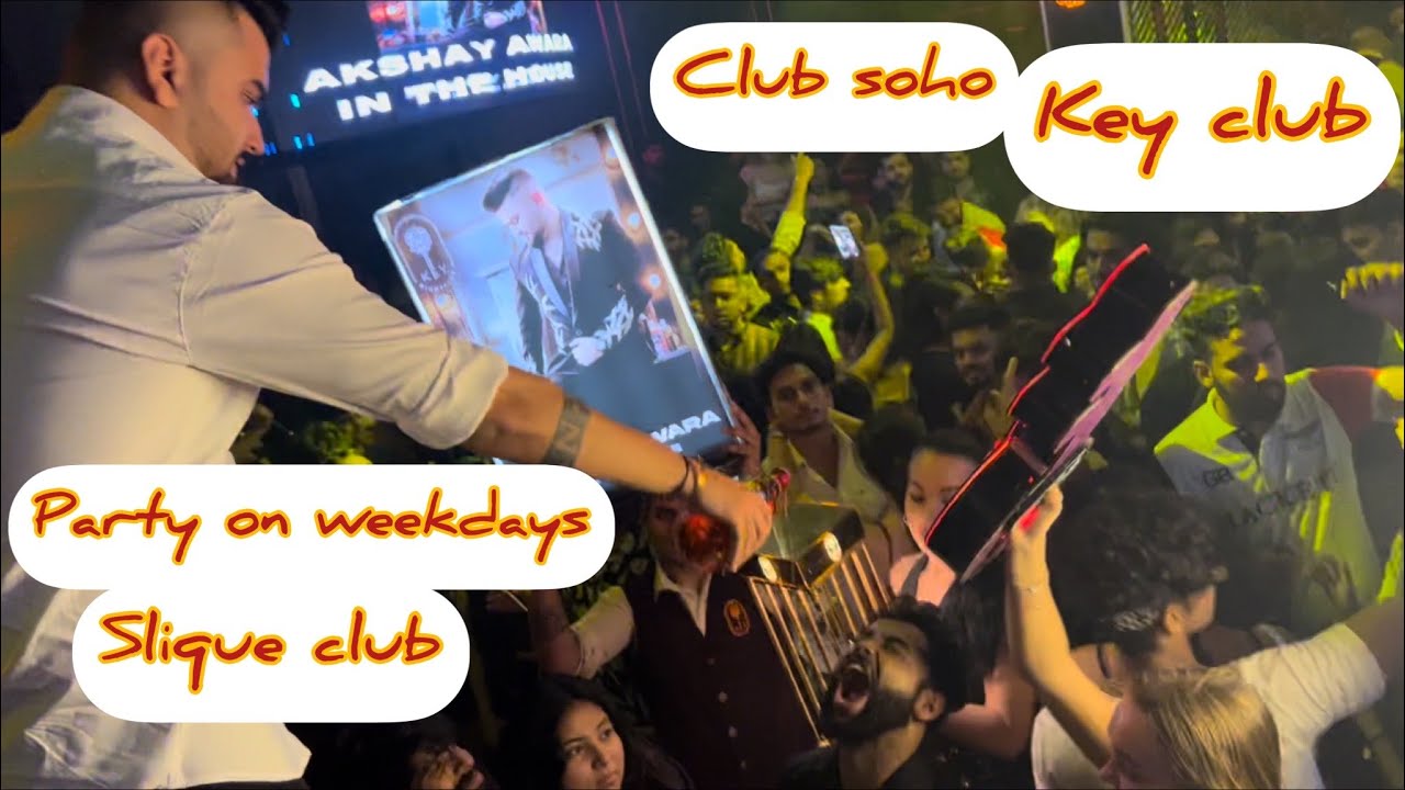 DELHI CLUB PARTY NIGHTLIFE @ SOHO CLUB , SLIQUE CLUB & KEY CLUB | #party #club #viral  #fun