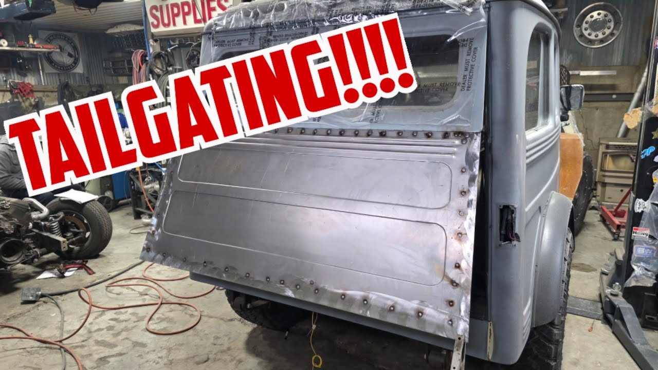 We try and help this poor ol wagon! 