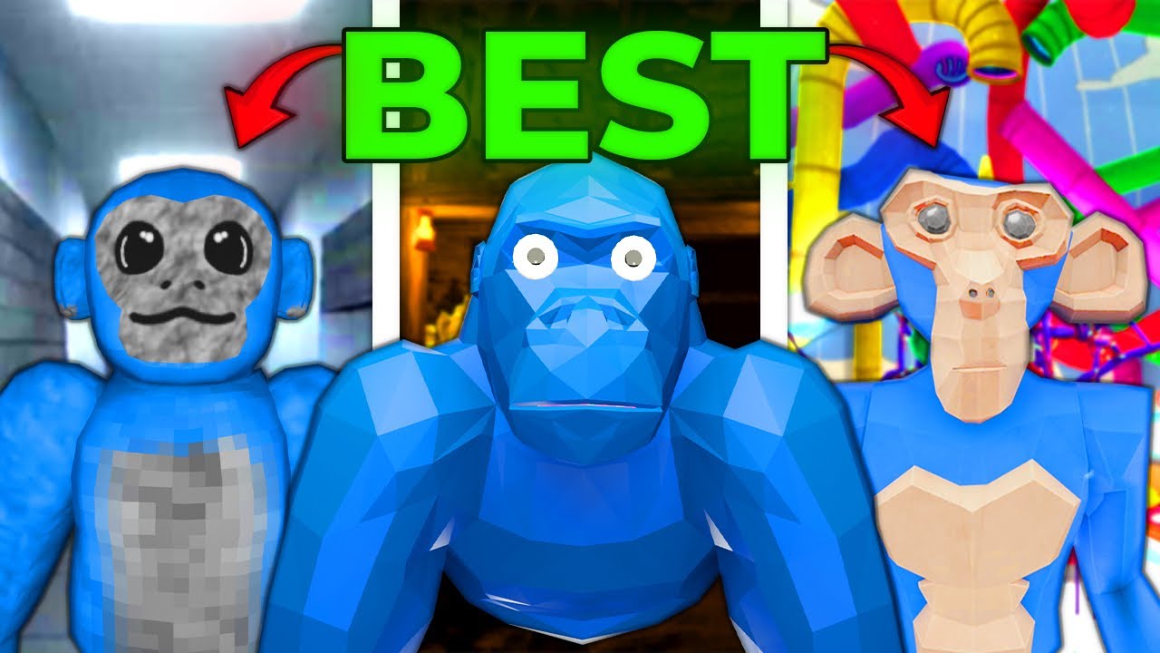 I Played The BEST Gorilla Tag Horror Fan Games…