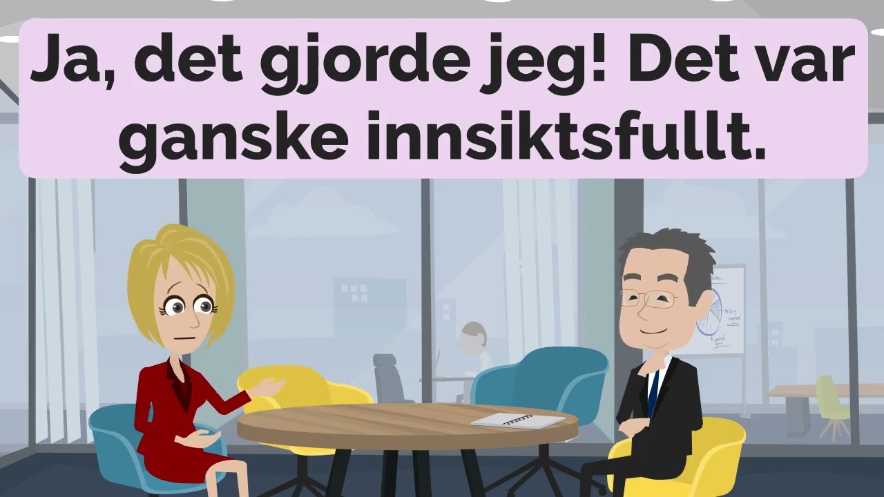🇳🇴 Norwegian Practice Lesson | Norwegian Speaking & Listening | Fluent Norwegian | Episode 002