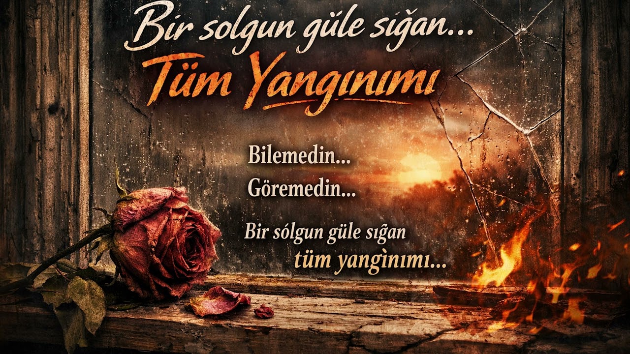 Solgun Gül (Lyric Video) @DuyguSeliMusic