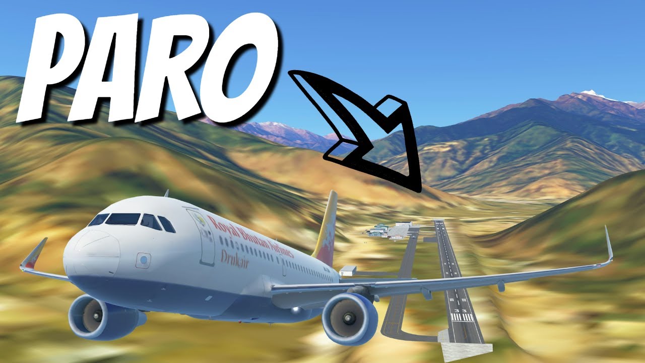 Paro Airport Departure – A319 Flight in Infinite Flight