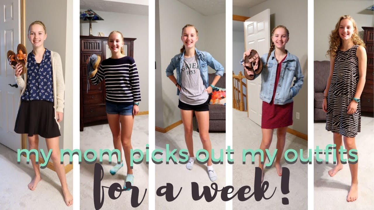 My Mom Picks My Outfits For a Week! // Episode 58