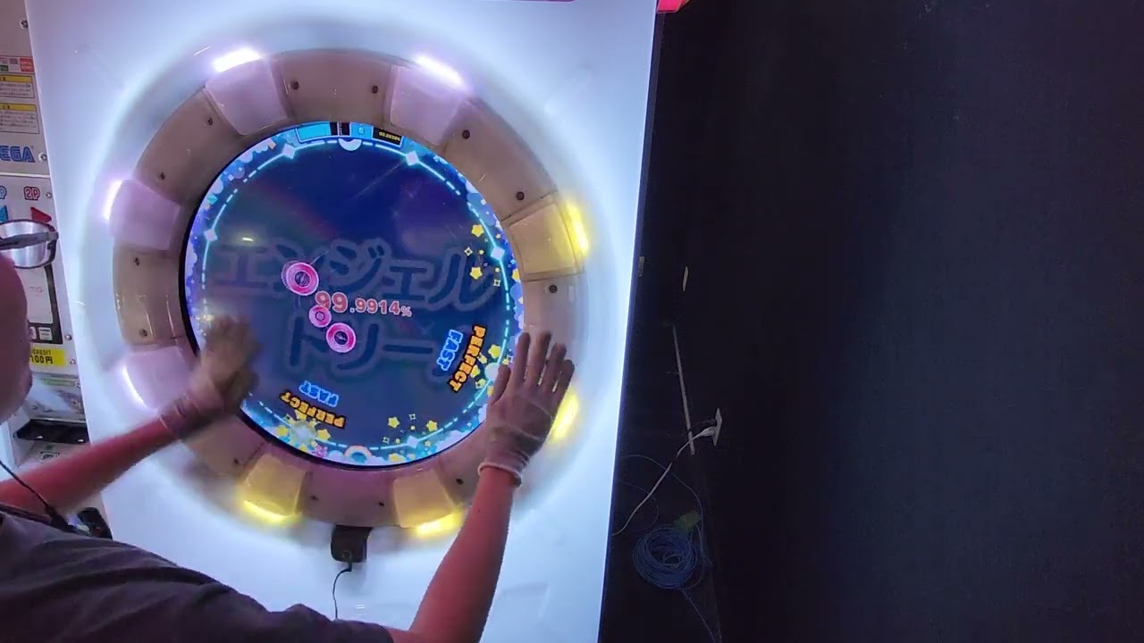 【maimai手元動画】 エンジェルドリーム MASTER 初S 97.5956%