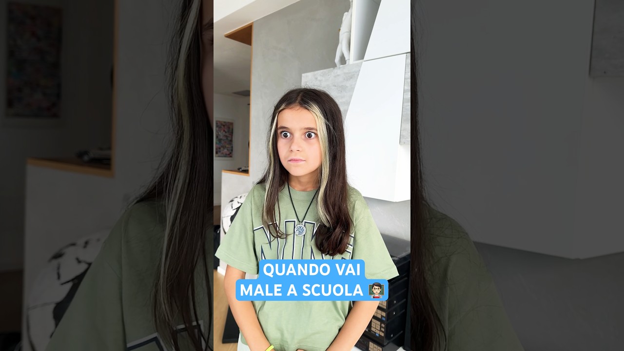 QUANDO VAI MALE A SCUOLA 🥲 - iPantellas