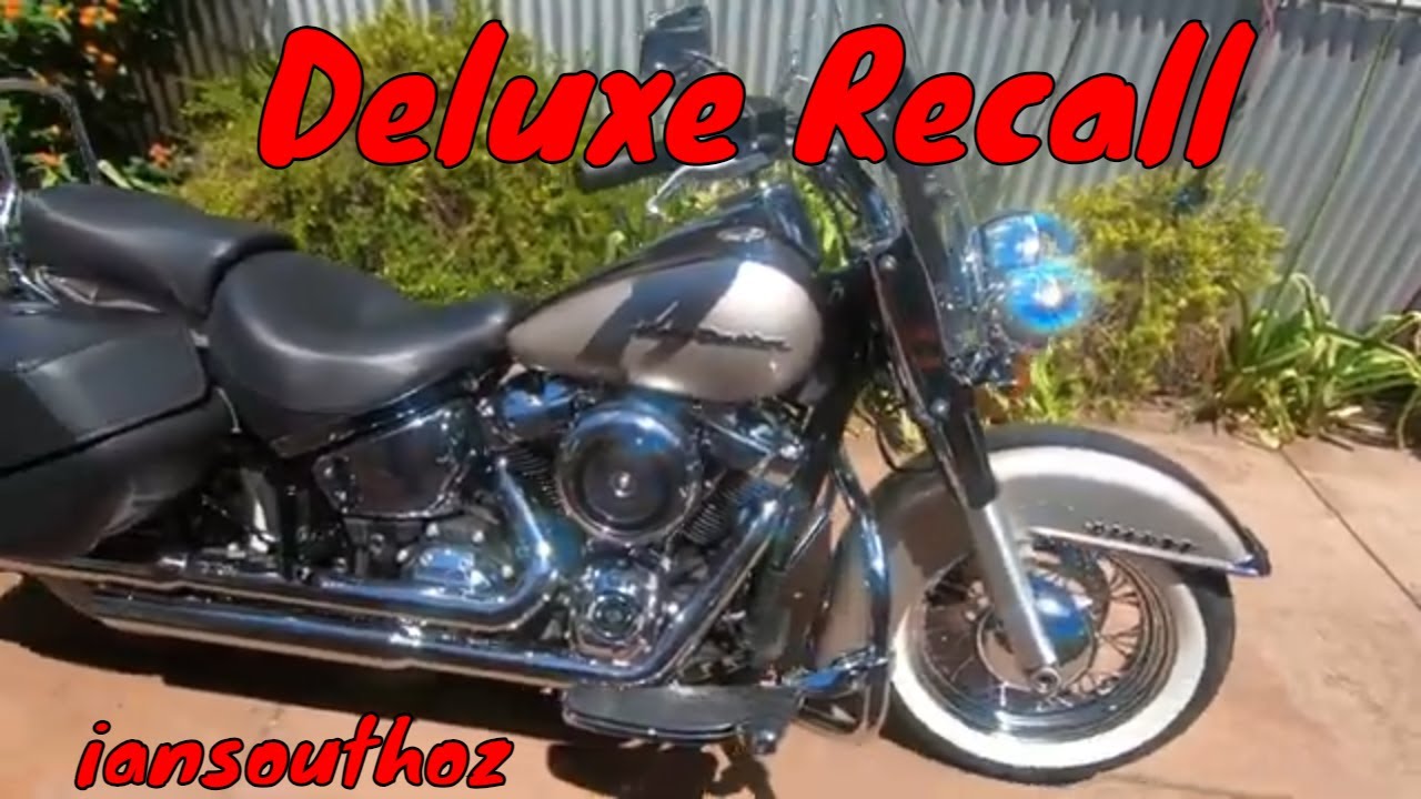 Harley Softail Deluxe Recall