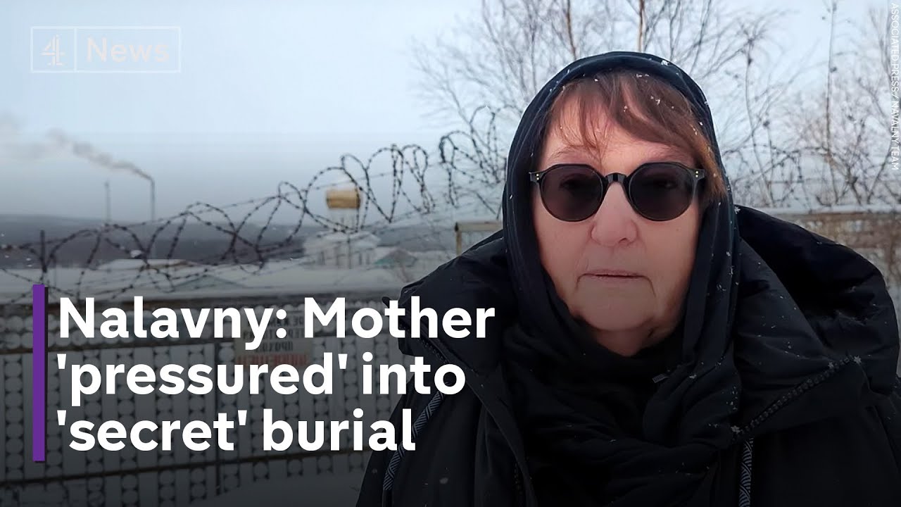 Navalny: Mother shown body - says pressured to agree to 'secret' funeral