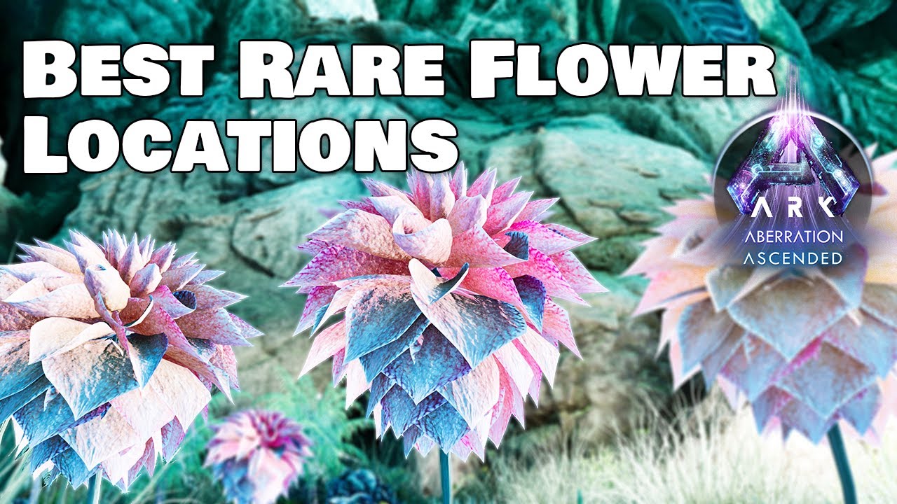 Where to find Rare Flowers - Aberration - Ark Survival Ascended.