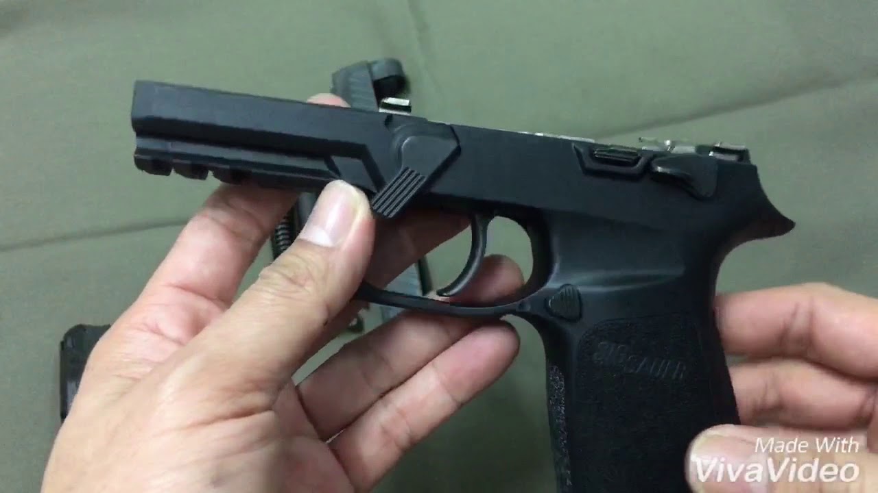 วิธีถอดประกอบ SIG Sauer P320 SP เบื้องต้น