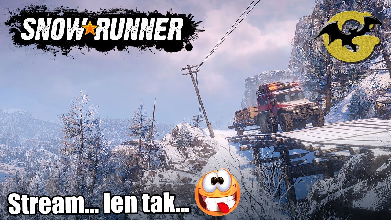 Nedeľn&yacute; SnowRunner Multiplayer len tak Stream  CZ-SK
