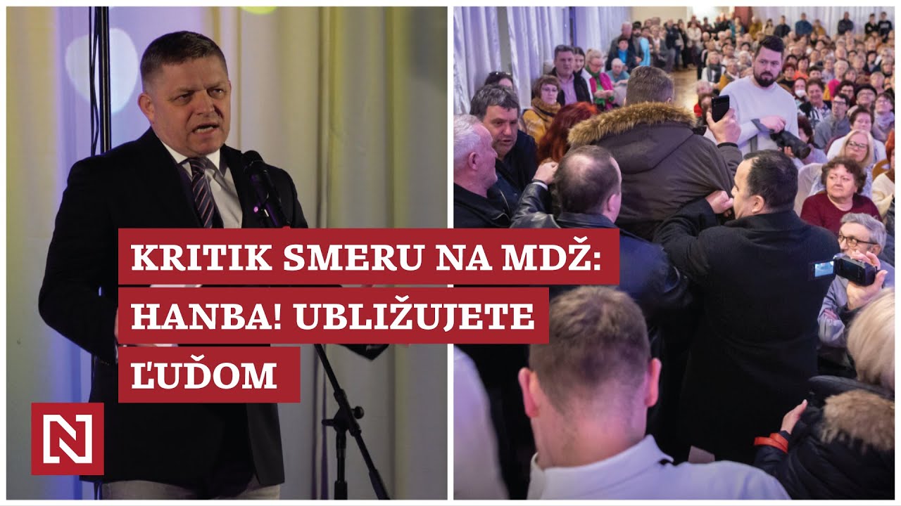 Kritika Smeru vyviedli z MDŽ v Nitre: Hanba, ubližujete ľuďom!