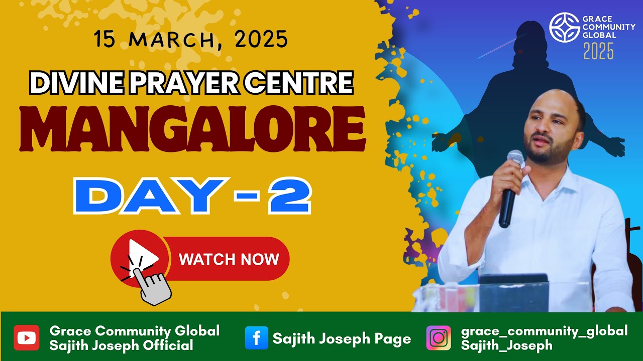 LIVE FROM DIVINE PRAYER CENTRE | THOKKOTTU | DAY 2 | BR. SAJITH JOSEPH | 15 MARCH 2025