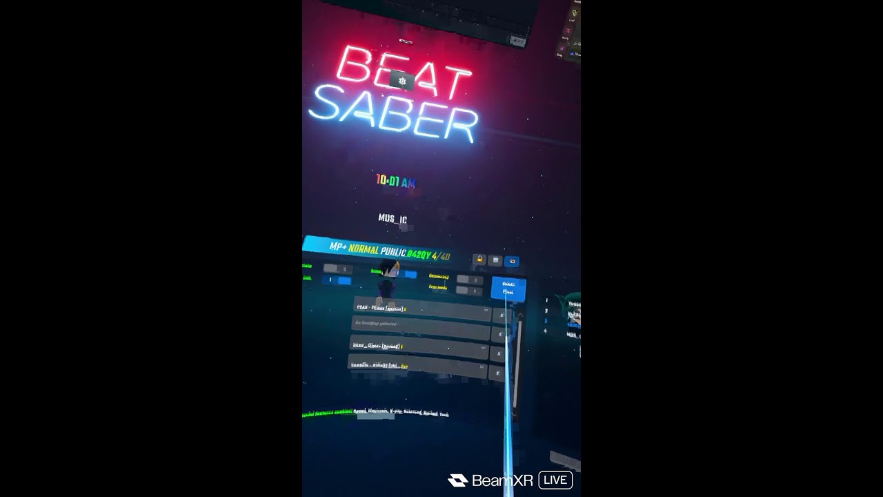 Watch me play Beat Saber