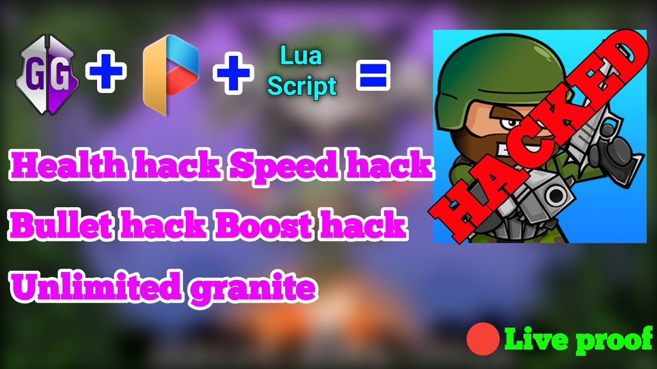 How To Hack Mini Militia Using game guardian | Health, Speed, Bullet, Boost Hack's | Hackes Gameplay