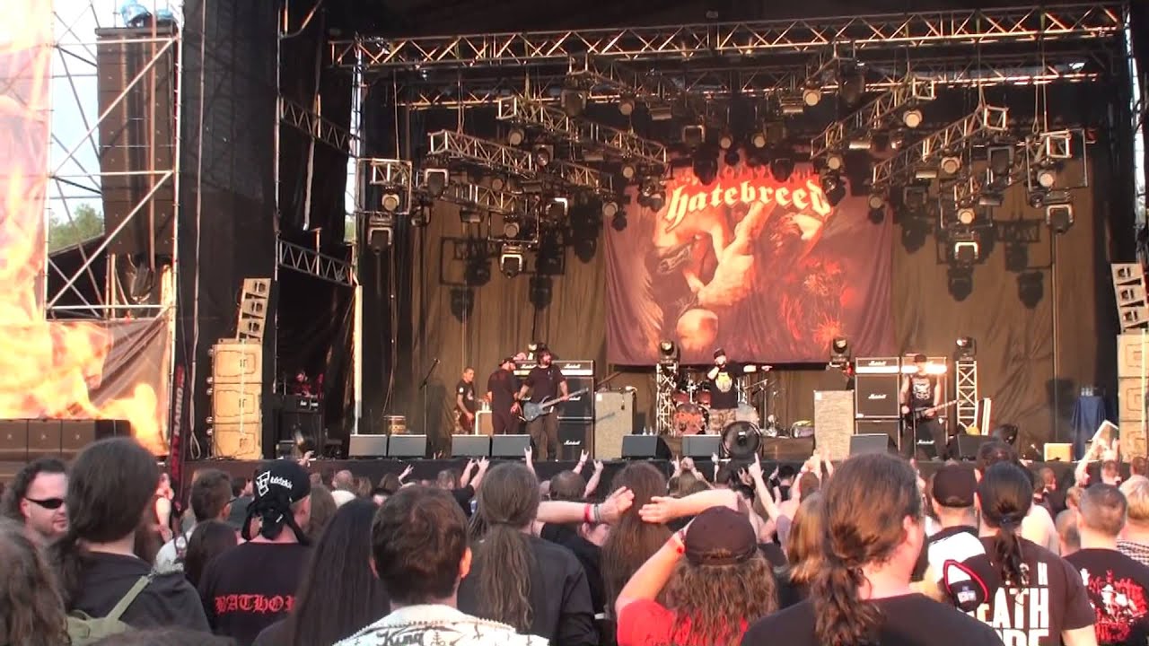 Hatebreed Full Concert - Metalfest 2013 Jaworzno Poland 22.06.13 - Almost Full Set HD