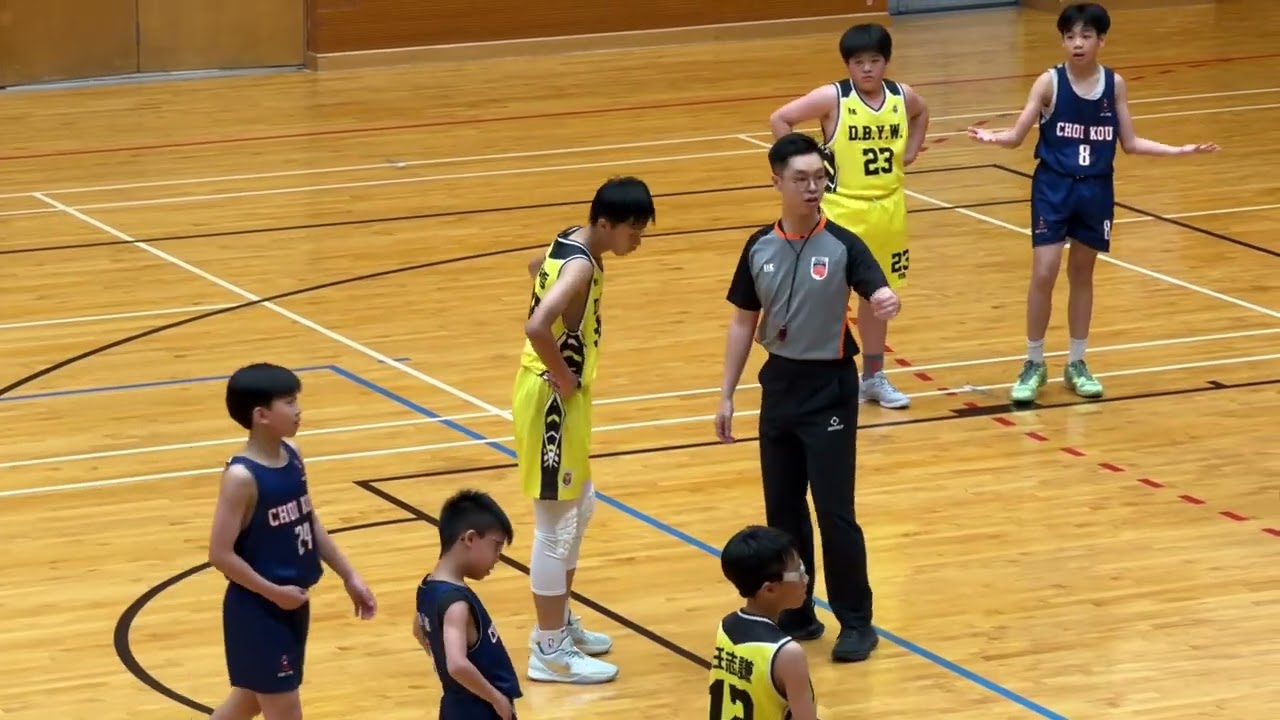鮑思高粵華vs蔡高 (2024/25學年澳門學界男D籃球賽8強) 全場精華