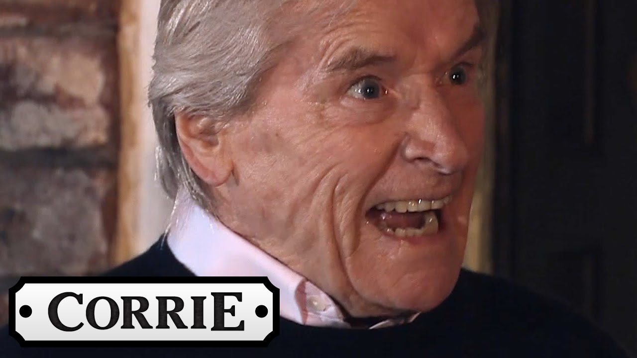 Coronation Street - Ken Screams and Shouts at Adam