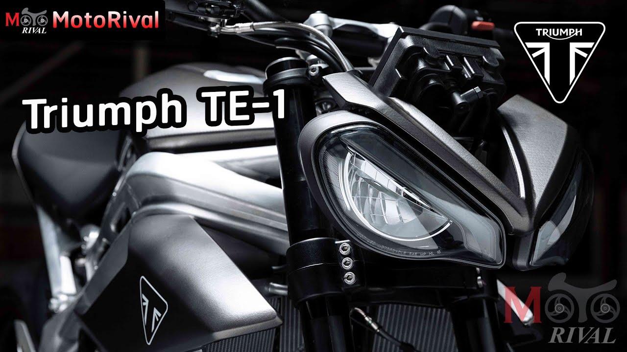 Teaser Triumph TE-1 Prototype