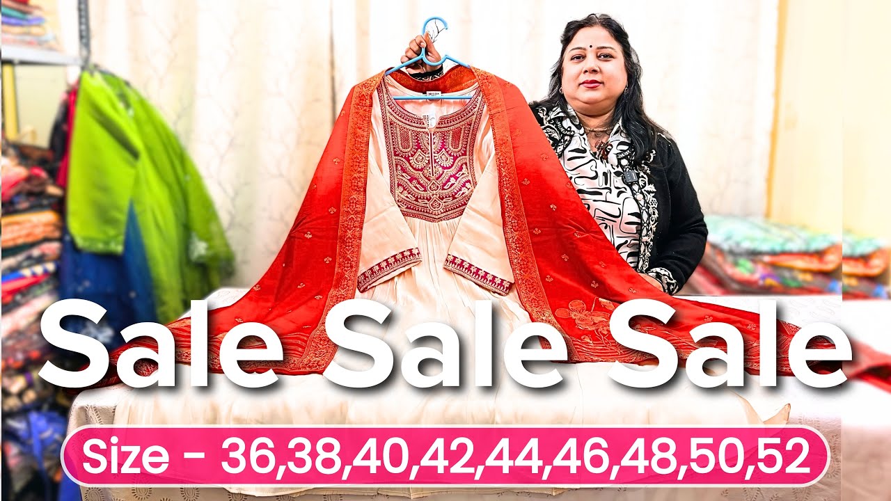 Sale Wedding & Eid 🌙 Special | Muslin Suits, Cotton Suits Designer Anarkali, Party Wear & More!