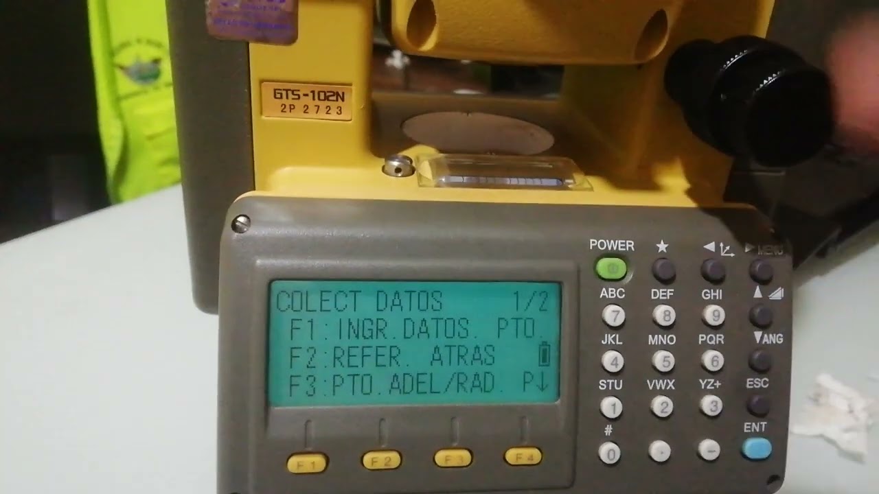 ESTACIÓN TOTAL TOPCON GTS 102N