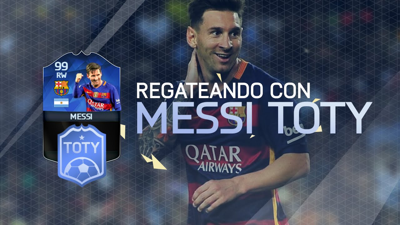 Regateando con MESSI TOTY 99 - FIFA 16 Ultimate Team