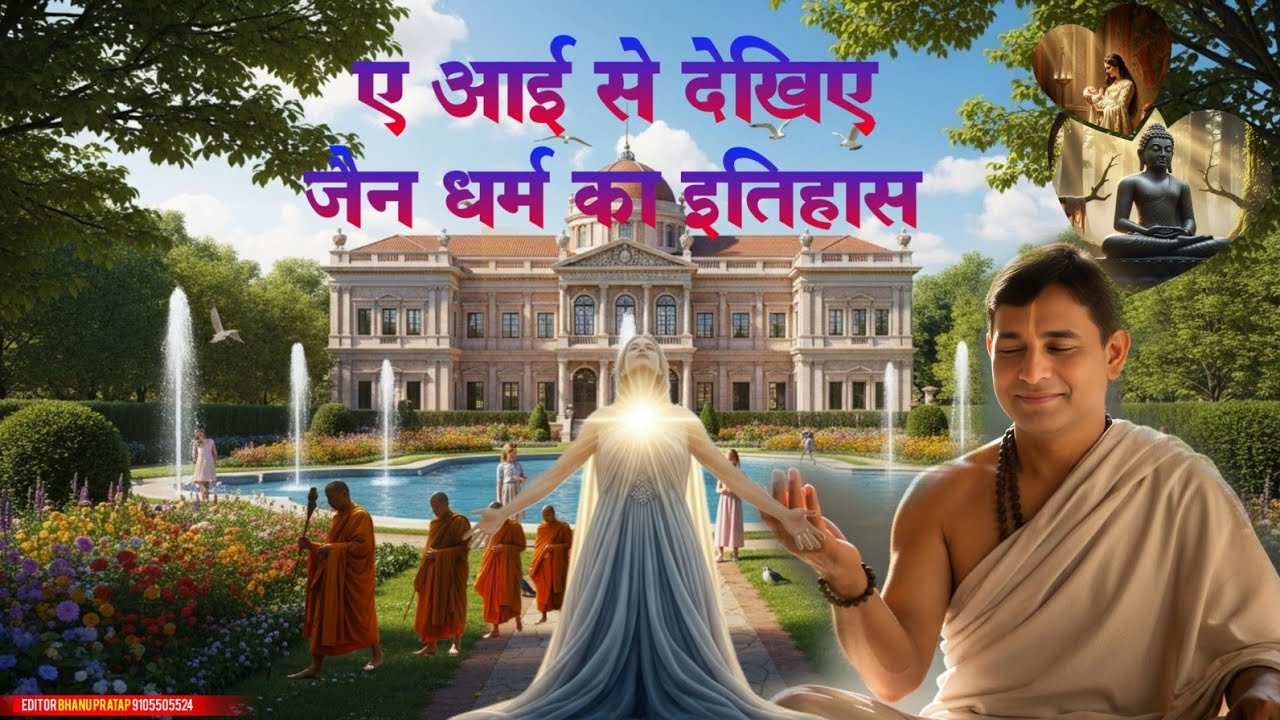 जैन धर्म का इतिहास // जैन धर्म का जीवन//Jain Dharm ka itihaas#AI animation