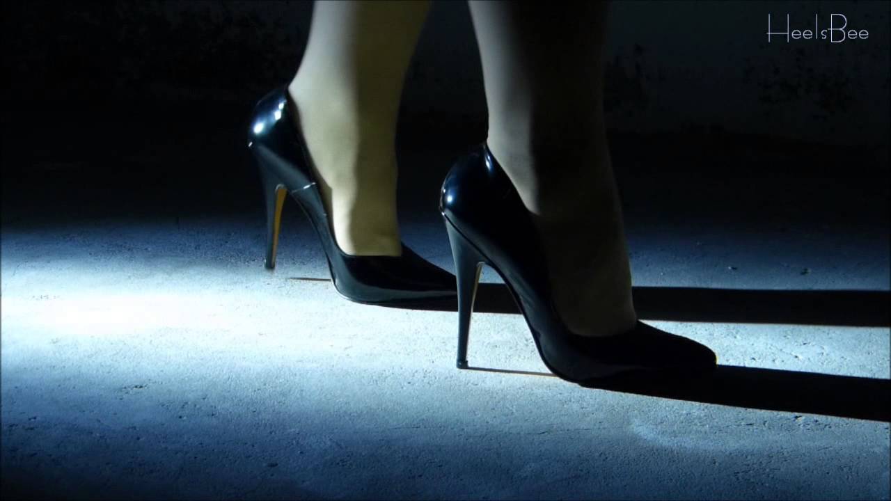 The Sound of High Heels #7 - Basement Walk (on Stone) [ASMR]