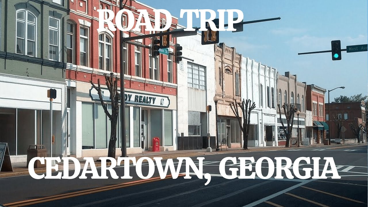Georgia Roadtrips. Cedartown, Georgia. Things to see in Georgia. Rural Georgia Scenic Drive.