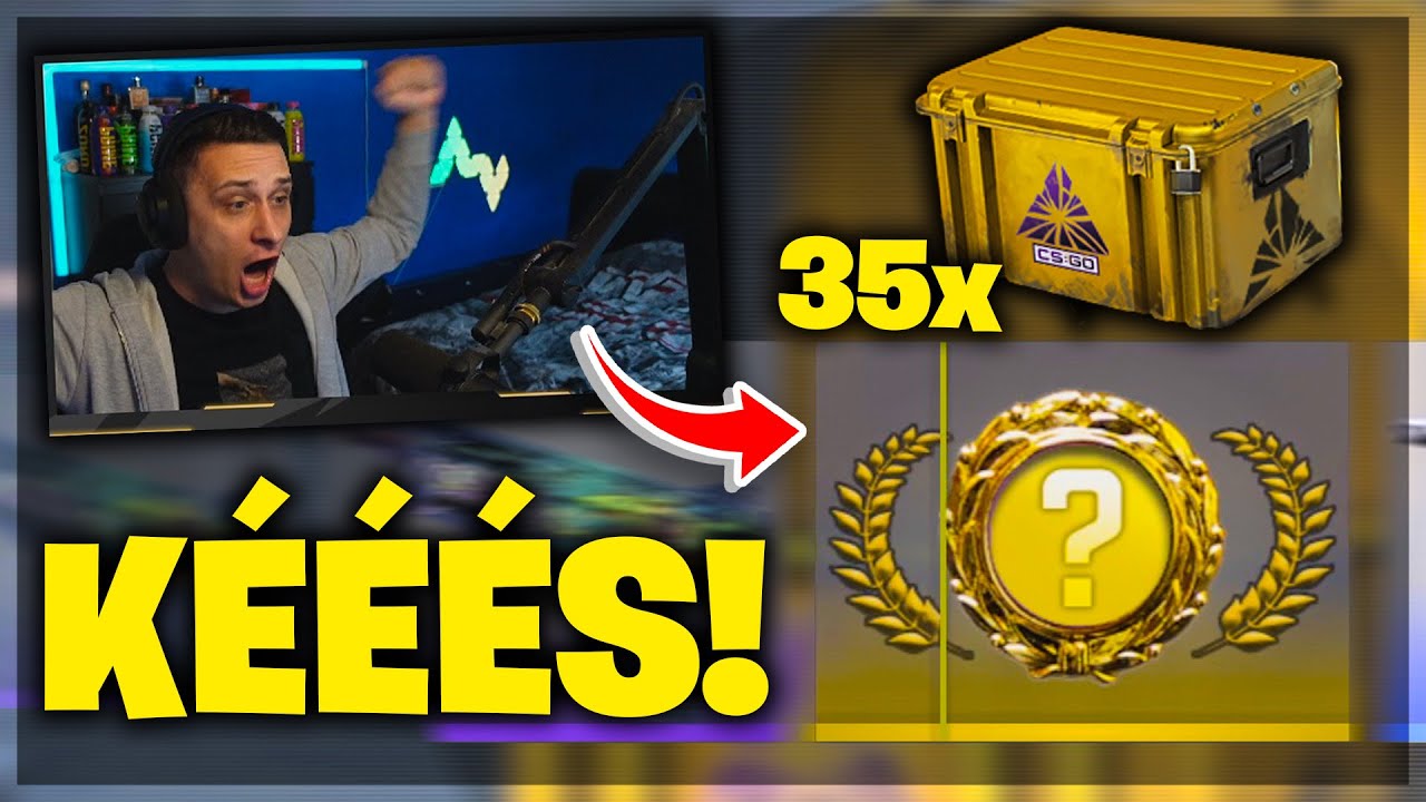 OTT A KÉÉÉS! Kinyitottam 35 Fracture Ládát | Counter Strike 2