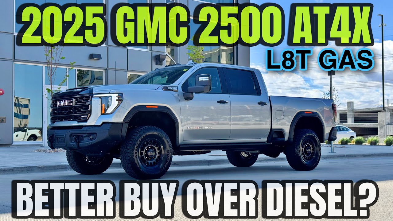 2025 GMC Sierra 2500 AT4X AEV Gas L8T: Is This A Better Buy Over The RAM Power Wagon?