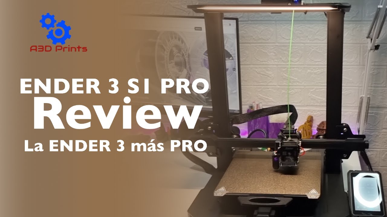 🏆 ENDER 3 S1 PRO 🛠 La ENDER 3 más PRO de la serie con barrel de aleación de titanio imprime de TODO