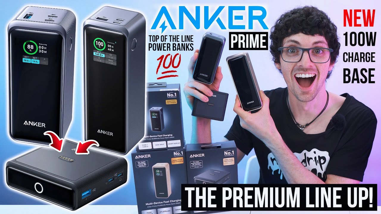 Anker Prime Unleashed! - 250W Output, Fast Charging & GaN Tech! Worth the Hype? (Ultimate Solution)