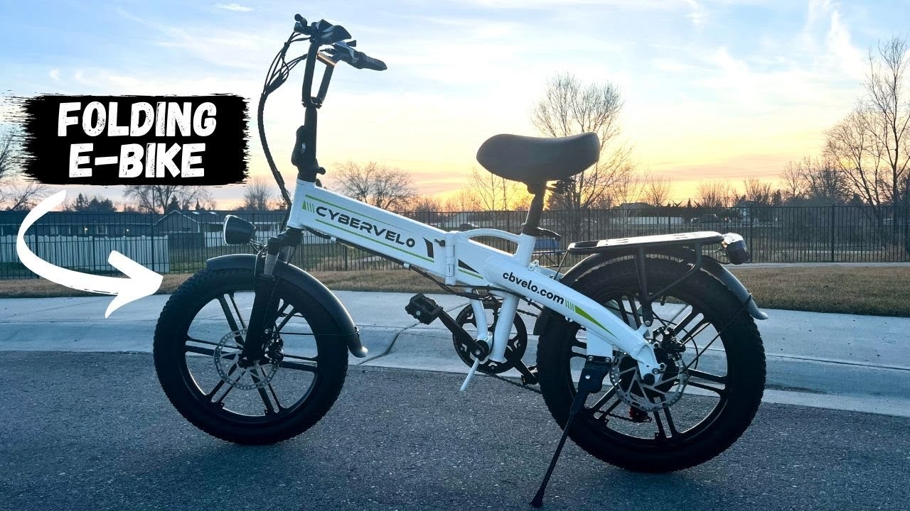 CYBERVELO EK5 REVIEW! Everything folds on this e-bike